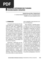 Currículo Integrado Na EPCT.