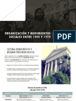 Organización y Movimientos Sociales Entre 1950 y 1970