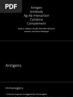 02 Antibody, Ag-Ab Interaction, Cytokines, Complement