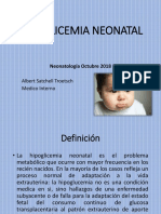 Hipoglicemia Neonatal