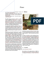 Piano, History PDF