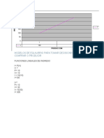 Modelos de Equilibrio Para Tomar Decisiones Para Comprar o Producir