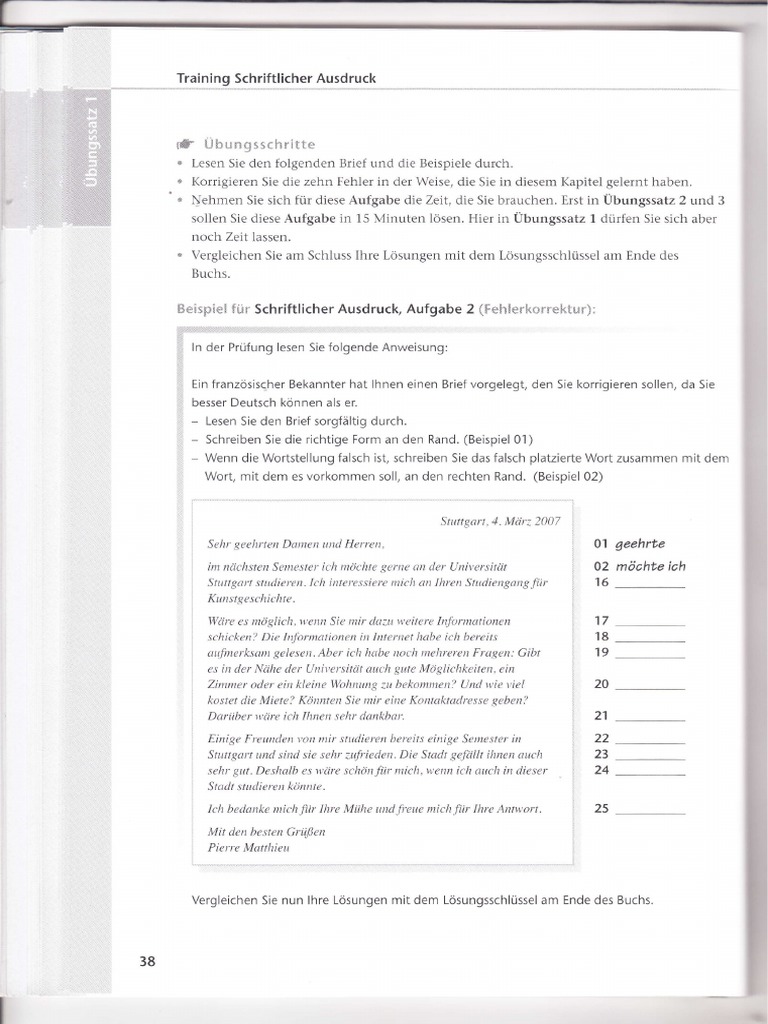 Brief Kor Rek Tur