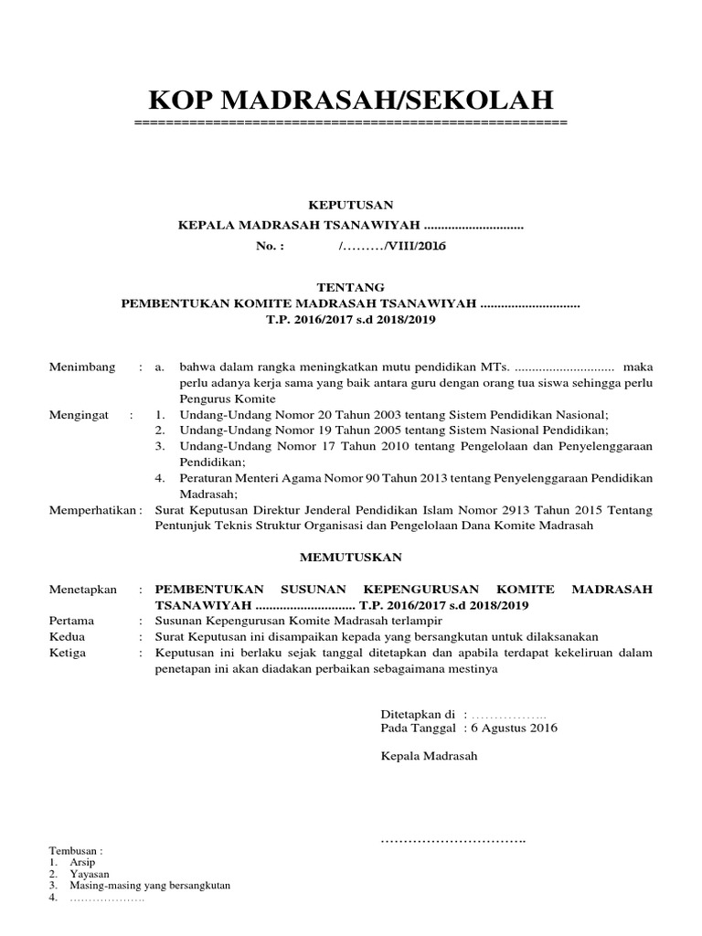 320428260 Sk Pengurus Komite