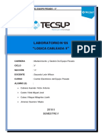 Informe N°5 - Control Eletrónico de Equipo Pesado