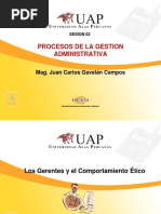 Los Gerentes y El Comportamiento Ético