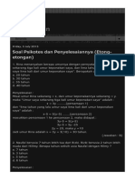 Soal Psikotes Dan Penyelesaiannya Etong - HTML