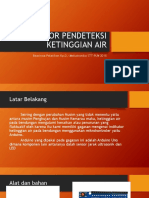 INDIKATOR PENDETEKSI KETINGGIAN AIR