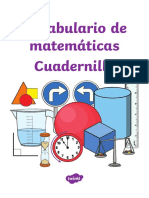 Cuadernillo - Vocabulario de Matematicas