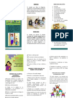 Triptico Del Los Derechos y Deberes (MATERIAL INFORMATIVO)