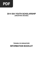 Sia Youth Scholarship Application Form 2014