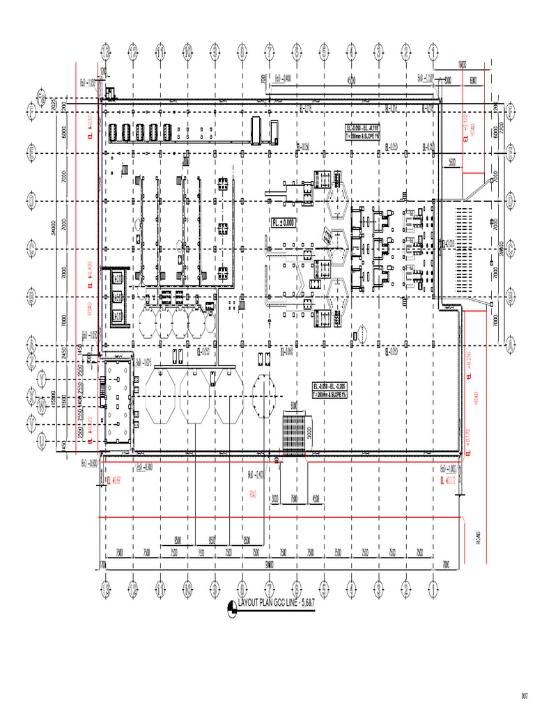 GCC Line Layout Plan 5, 6 & 7 | PDF