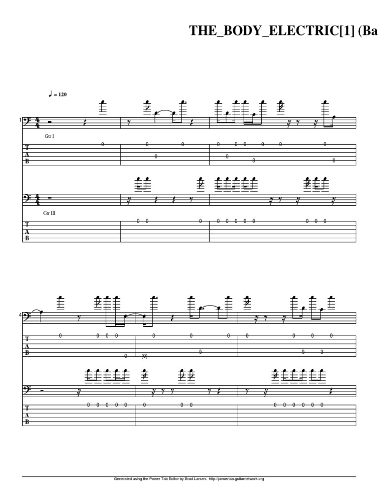 The Body Electric Bass PDF Classical And Art Music Traditions