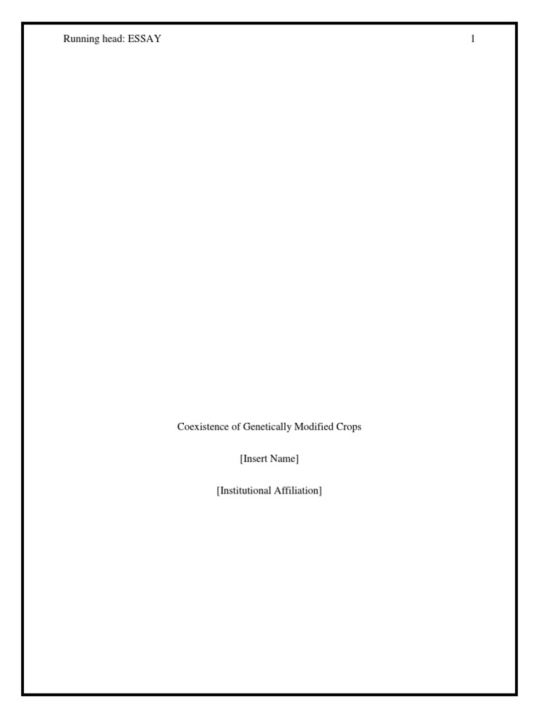 Running Head ESSAY 1 PDF Research And Development Aquaculture