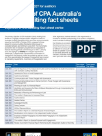 Overview Auditors Factsheets[1]