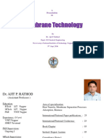 Membrane Technology: A Presentation On