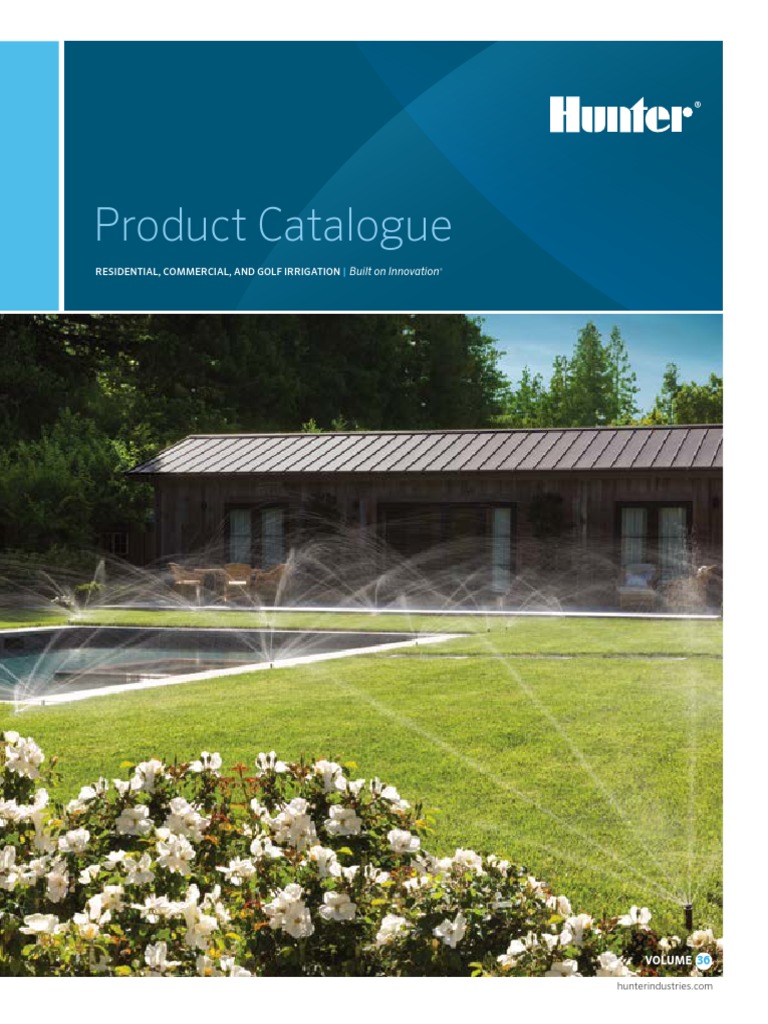 Hunter Catalog Em Irrigation Valve