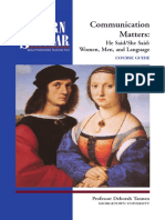 Communication Matters I - He Said ~ She Said - Women, Men and Language (Booklet).pdf