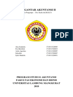 Pengantar Akuntansi Ii: Program Studi S1 Akuntansi Fakultas Ekonomi Dan Bisnis Universitas Lambung Mangkurat 2018
