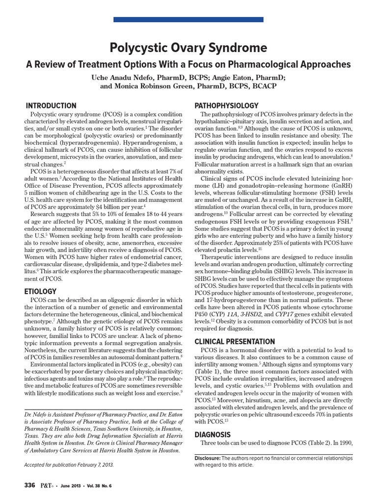 Jurnal Pcos International | PDF | Polycystic Ovary Syndrome | Sexual ...