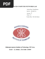 Advanced Computer Networks Lab