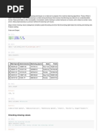 Data Preprocessing ML Lab