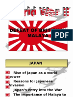 The Japanese Occupation of Malaya