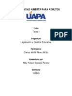 Legislación y Gestión Educativa T1