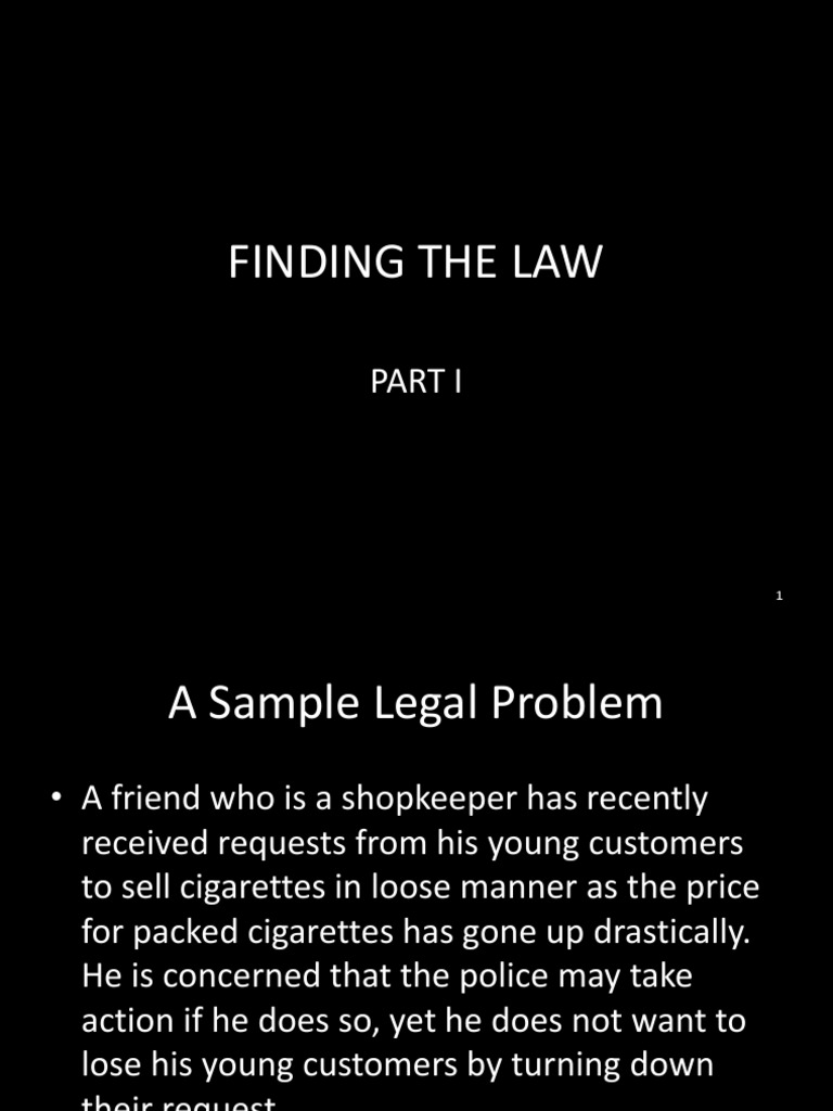 Navigating the Legal Landscape A Guide to Finding Primary and Secondary Sources of Law PDF