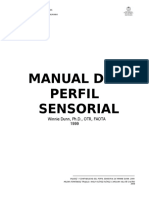 Dunn, W.- Manual de Perfil Sensorial