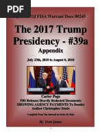 Trump Presidency 39a - Appendix