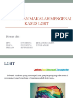 Pembahasan Makalah Mengenai Kasus LGBT