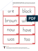 Dolch Sight Words Flashcards 304