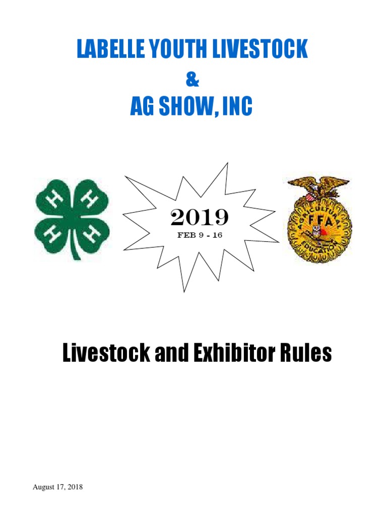 Labelle Youth Livestock & Ag Show, Inc Download Free PDF Calf Cattle