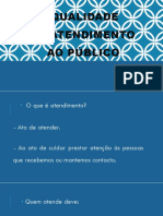 Qualidade No Atendimento Ao Público