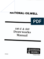 Oilwell 840&860-E Drawworks C&o PDF