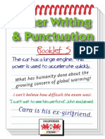 Better Writing & Punctuation Booklet 