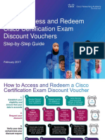 How to Access and Redeem Cisco Certification Exam Discount Vouchers