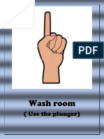 Wash Room: (Use The Plunger)