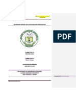 Internship Report Format Fall 2018 (Updated On October 02, 2018)