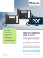 Panasonic Kx-Dt500 Series Digital Telephones: Key Features