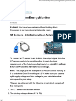 Current Transformers (CT) Sensors - Interfacing With An Arduino