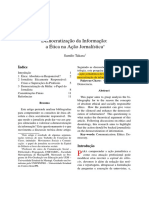 Democratização Da Informação - A Ética Na Ação Jornalística PDF