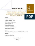 Taller de Serigrafia Para Los Pobladores Del Asentamiento Humano Las Torres de San Borja - Moche- La Libertad