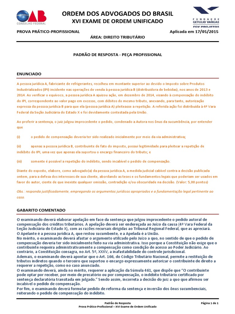 Formação Docente Para Professores De Direito Gabarito Fgv