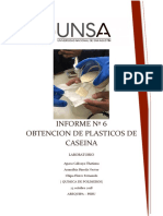 Plasticos de Caseina "Obtension"