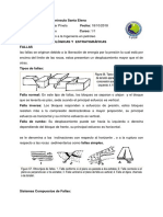 Fallas Geologicas y Estatigraficas