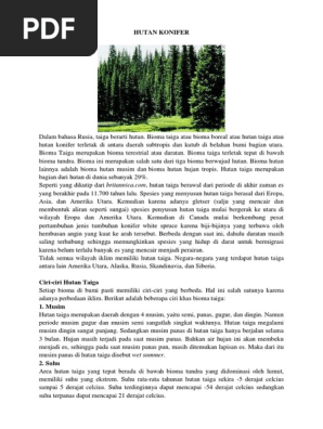 Hutan Konifer Pdf