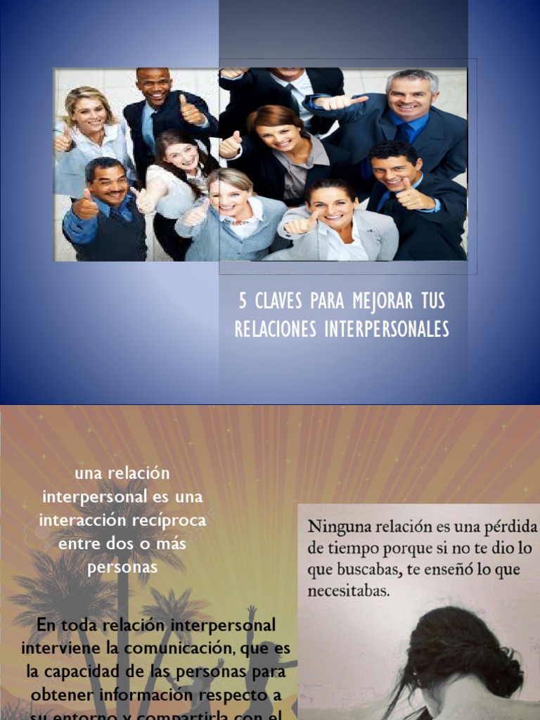 Claves para Las Relaciones Interpersonales | PDF