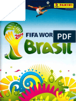 Álbum Panini Copa Del Mundo Brasil 2014